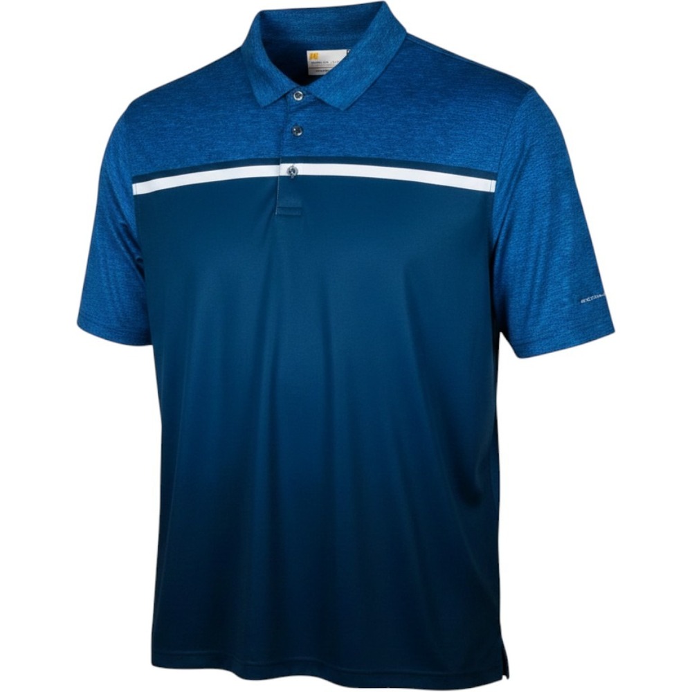 Nicklaus Golf Polo Mens XXL Blue StayDri Short Sleeve Performance Shirt